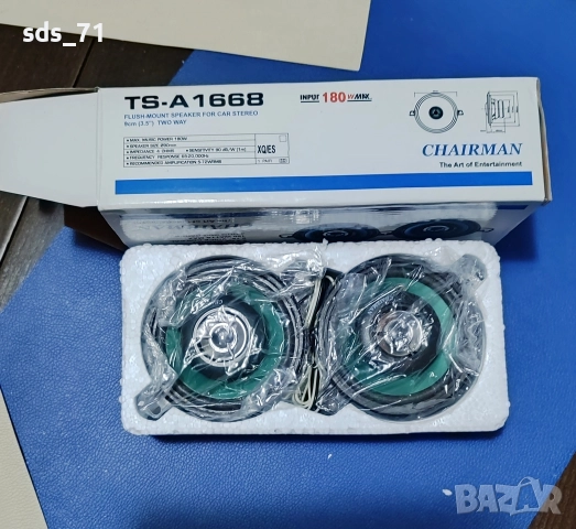 2 бр двулентови Нови говорители за автотабло 3.5",Chairman 20 лв, снимка 2 - Аксесоари и консумативи - 52909264