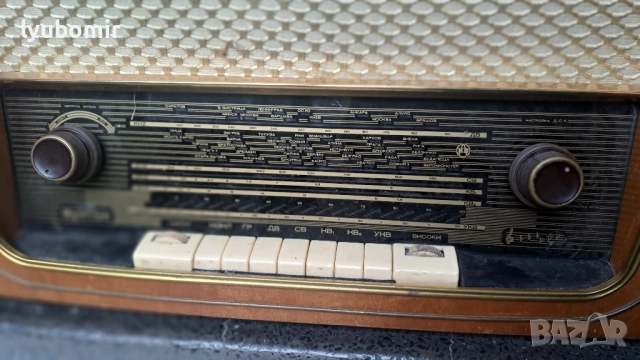 Радиоапарат "Концерт", снимка 2 - Радиокасетофони, транзистори - 51722022