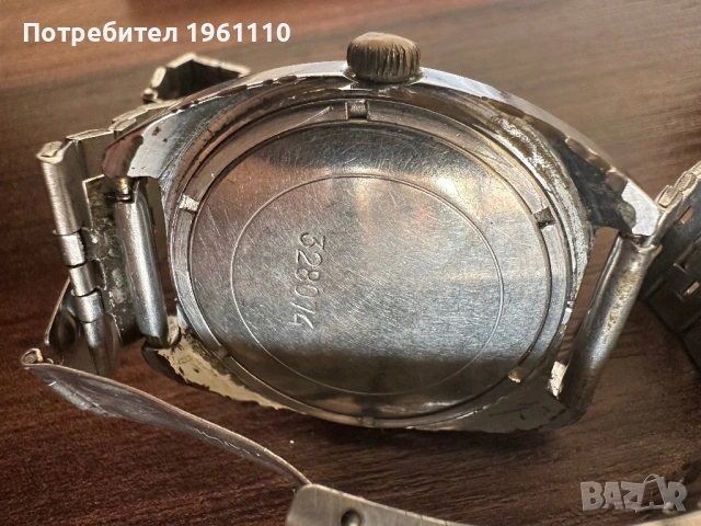 Руски механичен часовник SLAVA 21 камъка. Часовник Слава/Slava., снимка 5 - Антикварни и старинни предмети - 53642929