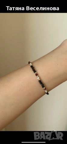 Гривни от естествени камъни, снимка 4 - Гривни - 53279602