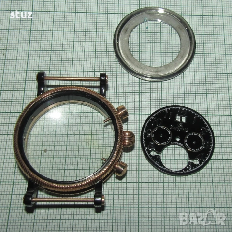 Нова каса за мъжки часовник, окомплектована , снимка 7 - Антикварни и старинни предмети - 54235393