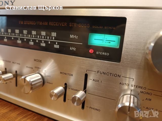 Sony STR-6055 Vintage Stereo Receiver , снимка 4 - Ресийвъри, усилватели, смесителни пултове - 45808730