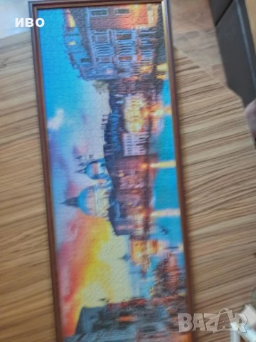 продавам картина-пъзел ЗАЛЕЗ НАД ВЕНЕЦИЯ