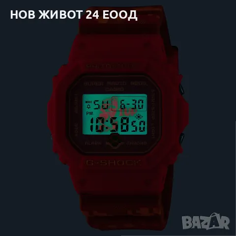 🎮🍄🐢🏃‍♂️🏰 ГАРАНЦИОНЕН часовник CASIO G-SHOCK DIGITAL DW-5600SMB-4ER SUPER MARIO BROS., снимка 3 - Мъжки - 48546938