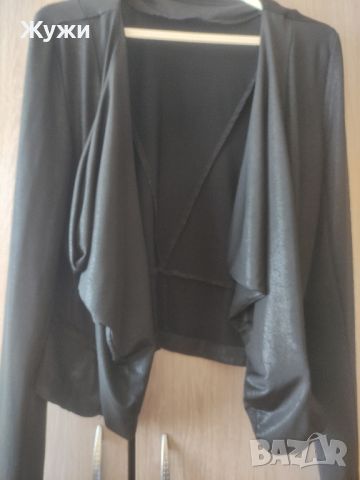 Страхотна дамска блуза тип сако, снимка 1 - Блузи с дълъг ръкав и пуловери - 46333401