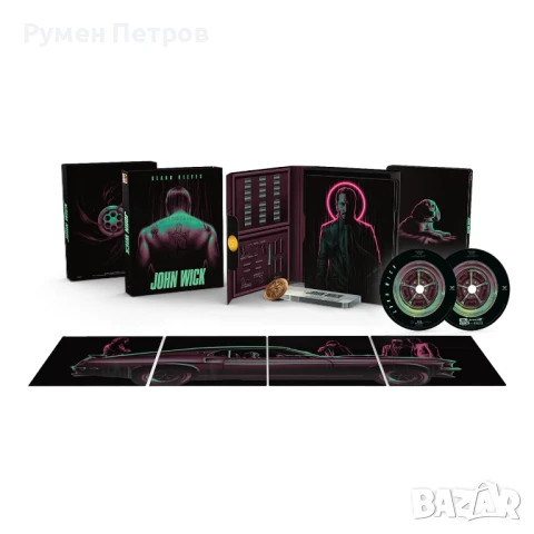 Нов JOHN WICK - 4K Steelbook TITANS OF CULT - SPECIAL EDITION 2025 , снимка 3 - Blu-Ray филми - 50538243