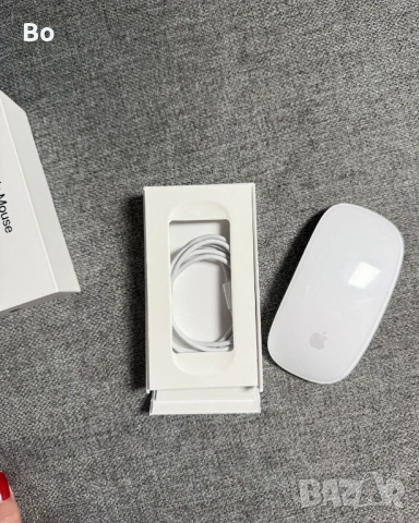Apple Magic Mouse – оригинална, с кабел lightning, снимка 3 - Клавиатури и мишки - 53462642