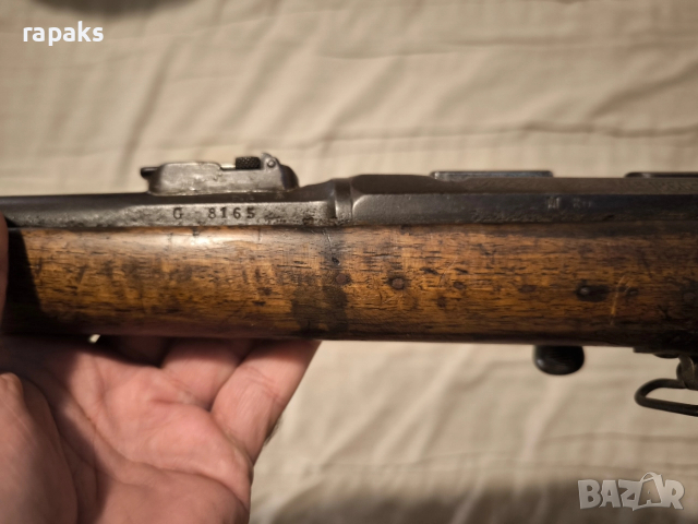   Карабина Гра. ГРАСС. Оригинална драгунска, револвер, пушка

, снимка 4 - Колекции - 52867887