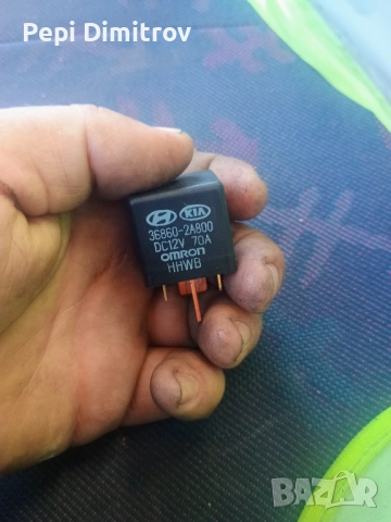 36860-4X000 36860-2A800 4-пиново реле за подгревни свещи HMC DC12V 70A, снимка 2 - Части - 52415448