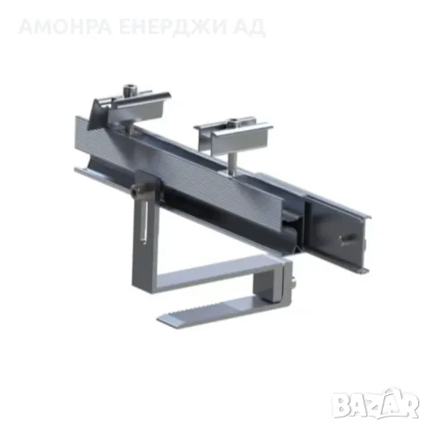 Пакет 50 броя Средни клипсове с минирейл гайка 05 (30mm,35mm,40mm) L60 за монтаж на соларни панели, снимка 5 - Друга електроника - 49024446