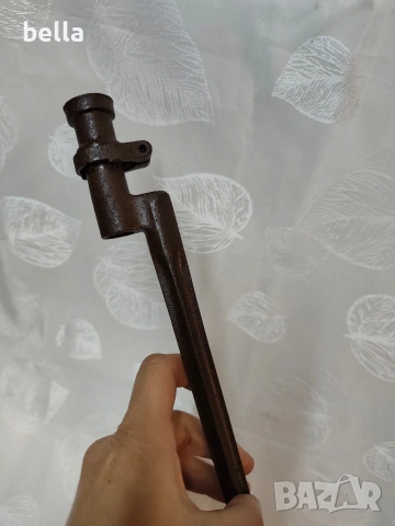 Рядък колекционерски руски иглен щик за „Мосин-Наган“, обр. 1891 год., снимка 6 - Антикварни и старинни предмети - 53535410