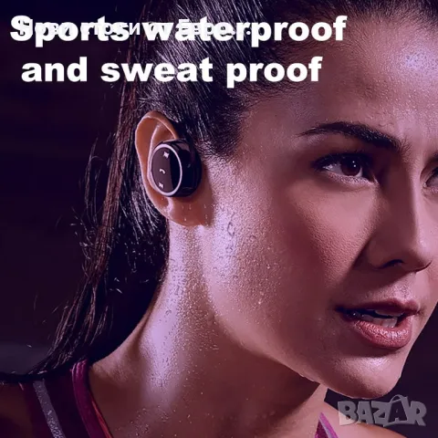 K31 Преносими USB зареждащи водоустойчиви спортни Bluetooth слушалки слушалки, снимка 5 - Слушалки, hands-free - 49841881