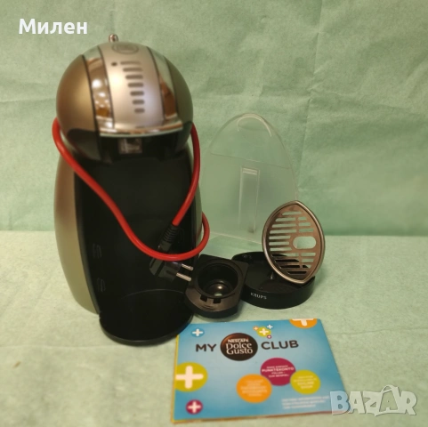 Кафемашина с гаранция 1 година NESCAFÉ® Krups Dolce gusto Automat Genio 2.Silver
