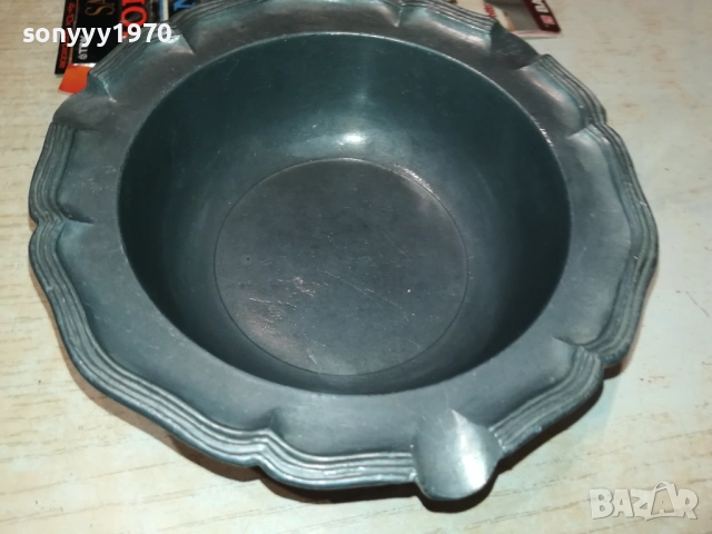 МЕТАЛЕН ПЕПЕЛНИК-ВНОС SWISS 0709251639, снимка 11 - Антикварни и старинни предмети - 51633926