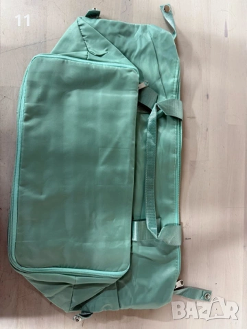 Чанта с уголемяващо се дъно с цип - 100% непромокаема материя/ Цвят: Черен няма преден джоб, сив, ли, снимка 5 - Чанти - 53542580