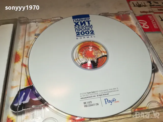 заявен-ПРОЛЕТ 2002-ЦД ОРИГИНАЛЕН ДИСК 2203252000, снимка 2 - CD дискове - 49599317