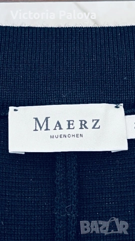 Ексклузивен луксозен панталон MAERZ MUENCHEN 100% меринос, снимка 6 - Панталони - 53892553