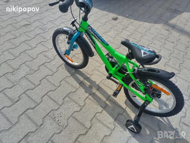 PASSATI Алуминиев велосипед 16" SENTINEL зелен, снимка 11 - Велосипеди - 53759364