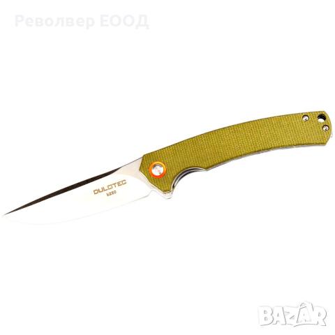 Сгъваем нож Dulotec K250-GR - дръжка от Micarta и D2 инструментална стомана, снимка 3 - Ножове - 45007423