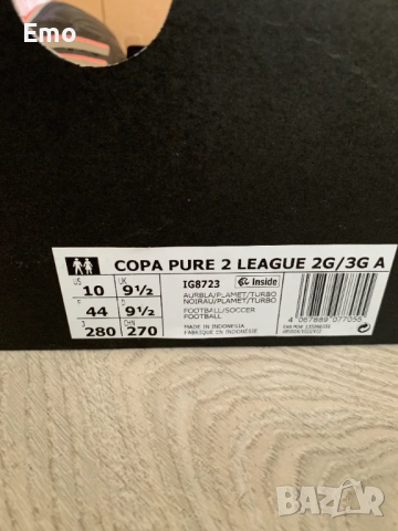 Adidas Copa Pure 2 League 2G/3G AG/Футболни обувки/Бутонки/Стоножки/44, снимка 12 - Футбол - 53981933