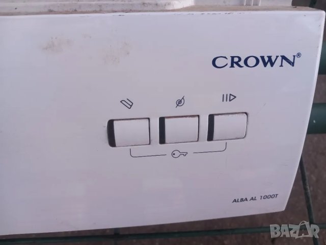 Продавам преден панел с платка за пералня CROWN ALBA AL 1000T, снимка 2 - Перални - 48623905