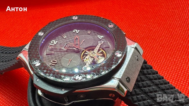 Мъжки часовник Hublot модел Geneva с автоматичен механизъм, снимка 6 - Мъжки - 51145484