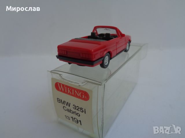  WIKING 1:87 H0 BMW 3 КАБРИО ИГРАЧКА КОЛИЧКА МОДЕЛ, снимка 3 - Колекции - 46413302