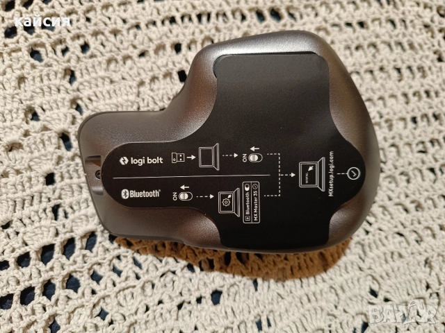 Logitech MX Master 3S геймърска мишка , снимка 7 - Клавиатури и мишки - 52916043