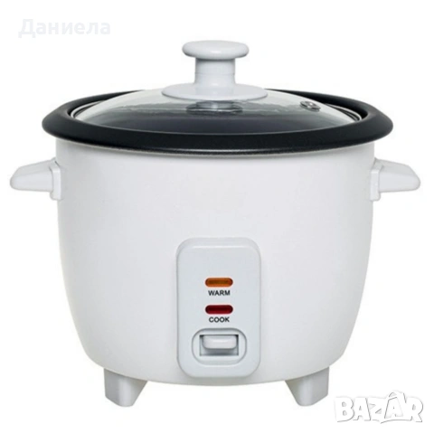 Компактна оризоварка 0.6L – Перфектен ориз всеки път, 300W, Автоматично поддържане на топлина