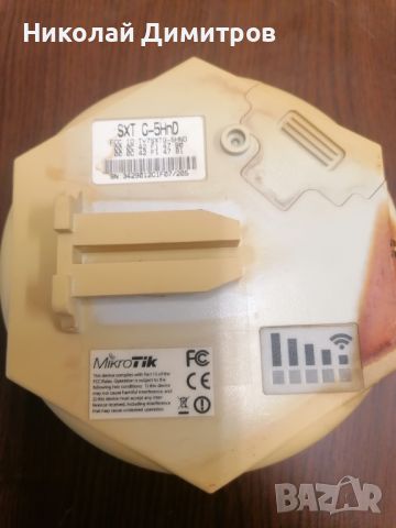 Продава се Mikrotik SXTG-5Hnd с AP лиценз, снимка 2 - Рутери - 45234332