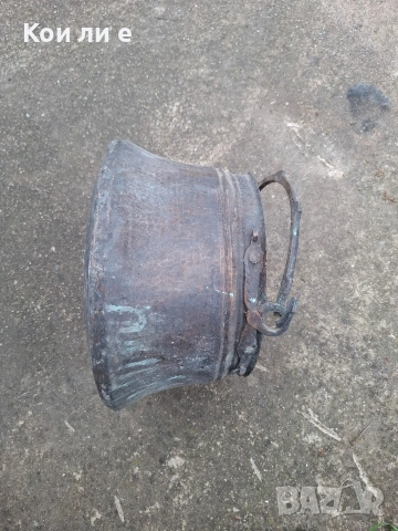 Голям бакър котел , снимка 5 - Антикварни и старинни предмети - 54030956