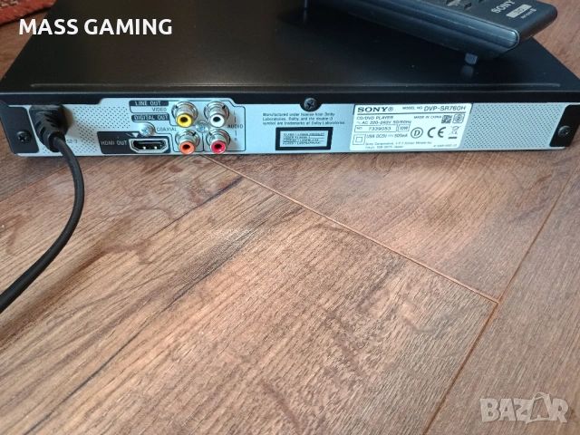 ХИТ ЦЕНА! SONY HDMI DVD DVP-SR760H Плейър , снимка 4 - DVD филми - 53780373