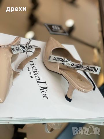 Christian Dior дамски обувки на ток, снимка 4 - Дамски елегантни обувки - 45808239