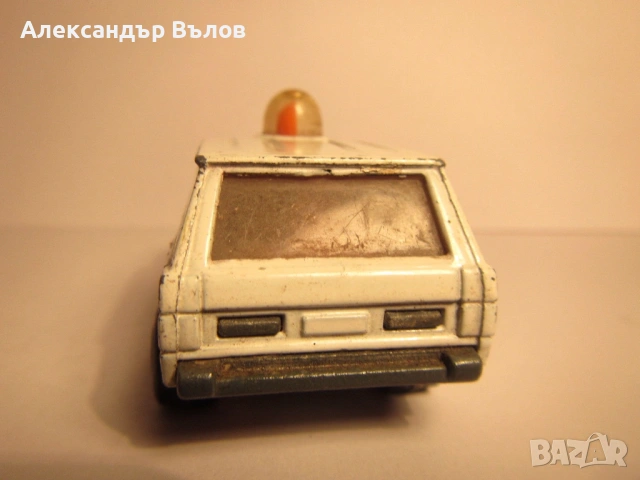 Стара метална количка Мачбокс Police Patrol Range Rover Matchbox , снимка 6 - Колекции - 53061158