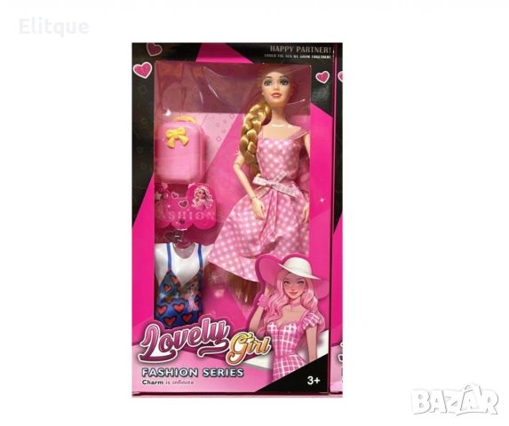 Изящно красива кукла с аксесоари, снимка 2 - Кукли - 52743093