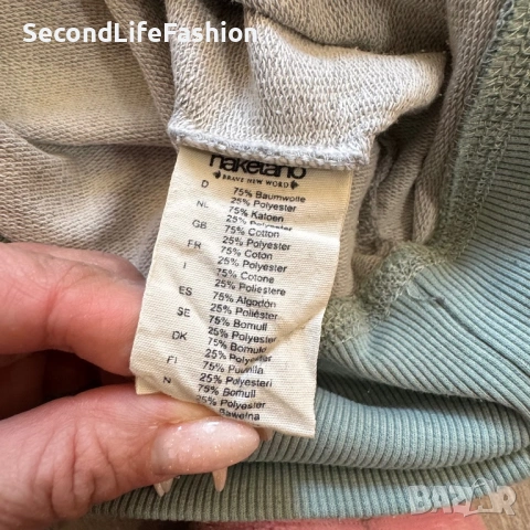 Дамска блуза Naketano размер L, снимка 5 - Блузи с дълъг ръкав и пуловери - 53175842