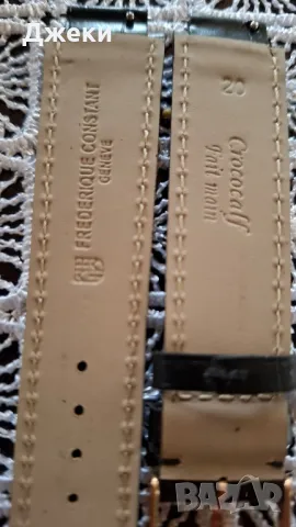 FREDERIQUE CONSTANT-GENEVE-made in swiss, снимка 2 - Каишки за часовници - 49671523