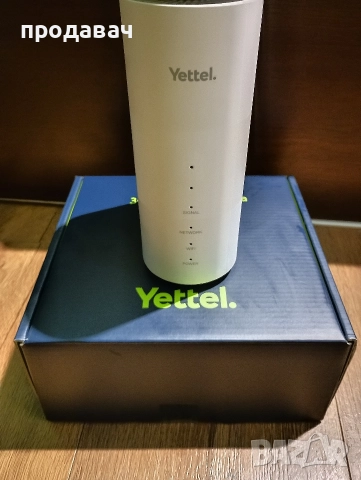 продавам ZTE G5B 5G рутер на YETTEL отключен, снимка 2 - Рутери - 52896363