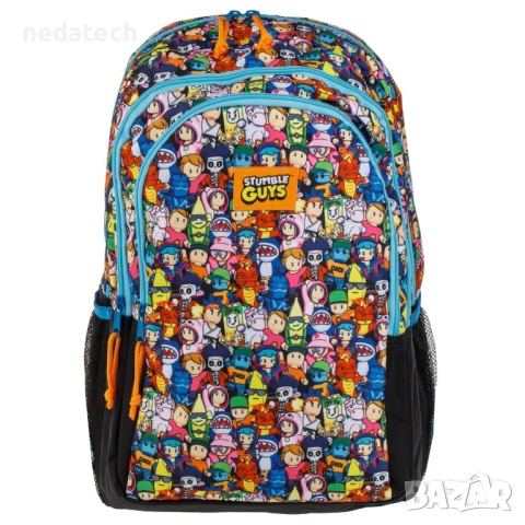 Ученическа раница Stumble Guy, 32x18x43 см.