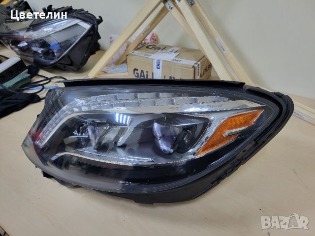 Ляв фар фарове Mercedes S W222 Night vision lqv far farove мерцедес 22, снимка 13 - Части - 45953536