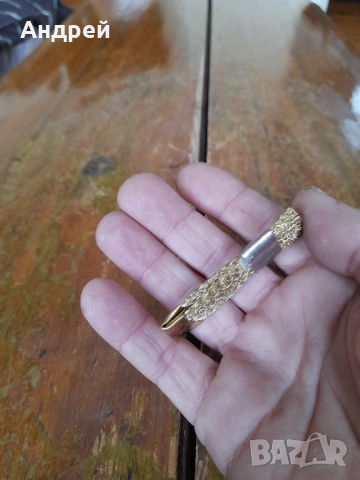 Бронзова четка за почистване на монети, снимка 3 - Антикварни и старинни предмети - 53417667