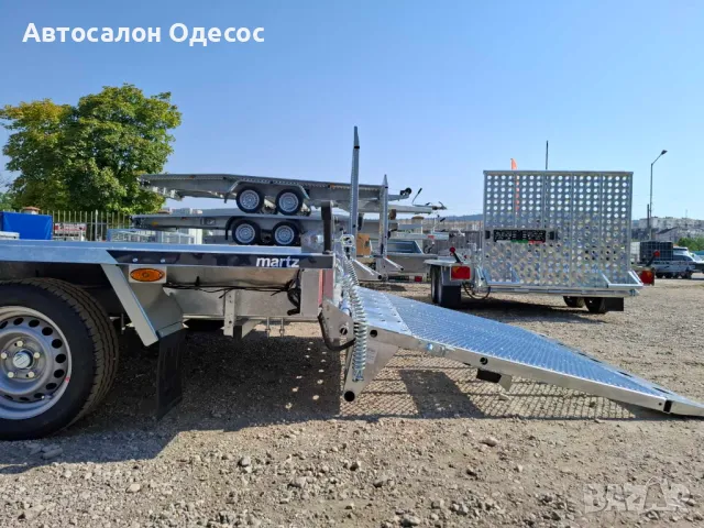 НОВО ремарке за строителна техника MARTZ BAU-3 350/3 3500kg, снимка 6 - Ремаркета - 47829947