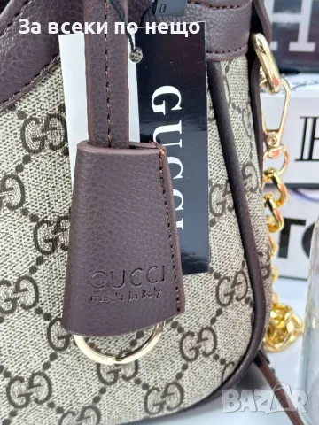 Дамска чанта Gucci - Налични различни цветове Код D911, снимка 8 - Чанти - 47309461