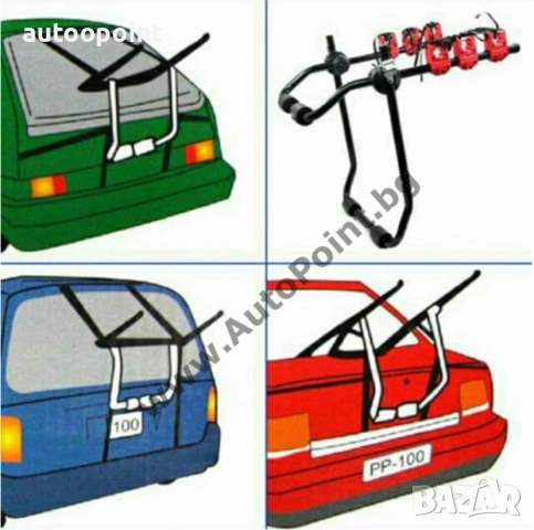 Багажник Велосипед Стойка за Колело автомобил кола, снимка 3 - Аксесоари и консумативи - 53944249