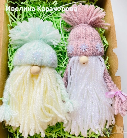 Коледни гномчета , снимка 4 - Декорация за дома - 52488520