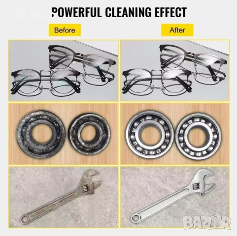 Ултразвукова дигитална почистваща вана 3  Литра / 40 kHz, снимка 6 - Други инструменти - 50497921