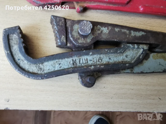 Стар ретро тръбен ключ , снимка 2 - Ключове - 50460129