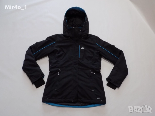 ски яке salomon advanced skin dry 10k горнище худи екип зимно туризъм планина дамско оригинално M