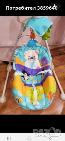 Люлка за бебе с батерии