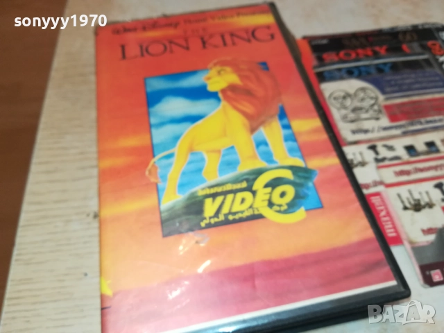 THE LION KING-VHS VIDEO TAPE 1809251602